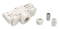 Adaptateur rail 3 allumages pour suspensions, intérieur, blanc (1001542)