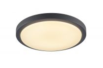 AINOS, applique et plafonnier extérieur, anthracite, LED, 22W, 3000K, IP44, détecteur de mouvements (229975)