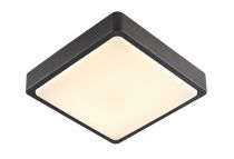 AINOS, applique et plafonnier extérieur, carré, anthracite, LED, 17W, 3000K/4000K, IP65 (1003450)