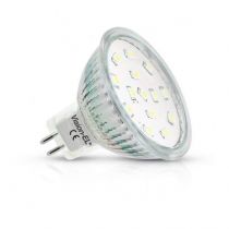 amp vision-el led 4 watt gu5.3 4000k dichroique verre boi 110° 360 lu (78904)