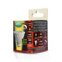 amp vision-el led 5 watt gu10 cob 3000° dimmable blanc 80° boi (78411)