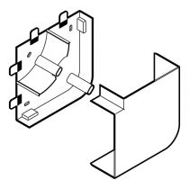 Angle plat Blanc Artic pour Logix 85x50 (48004)