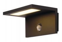 ANGOLUX SENSOR, applique extérieure, anthracite, LED, 9,8W, 3000K, IP44, détecteur de mouvements (1001969)