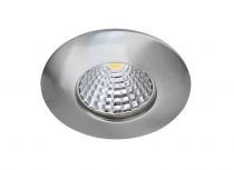 AQUAPRO - Encastré IP20/65 Vol.2, fixe, nickel, LED intég. 8W 3000K 760lm (50794)