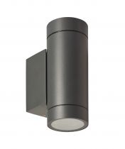 AXO GU10 -Appl. Mur Ext. IP54 IK05, haut/bas, lpes GU10 LED 6W 3000K 470lm incl. (3136)