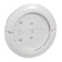 BAEH pour habitation - Kickspot encastré ECO2 - LEDs 8lm-5h plastique IP40-IK04 (062674)