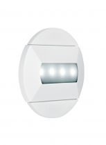 BALIZ - Encastré Mur rond, fixe, blanc, LED intég. 0,46W 4200K 37lm (5243)