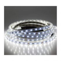 &bandeau blc 6000k 5m 60led et 4.8w/m ip67 12v silicon (7501s)