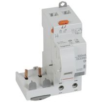 Bloc diff adapt DX³-vis-2P-230/400 V~-63 A-type Hpi-300mA sélect-Disjoncteur 1 mod/pôle (410457)