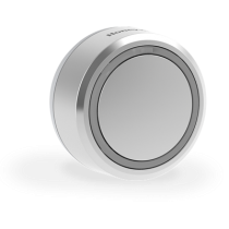 Bouton poussoir sans fil et LED de confirmation  Rond, Gris (DCP711G)