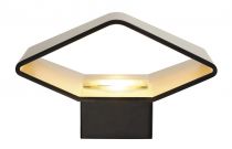 CARISO, applique intérieure, noir/laiton, LED, 11W, 2700K, variable Triac (151710)