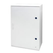 Coffret à Porte pleine avec serrure IP66 Gris RAL 7035 405X500X200 (46003F)