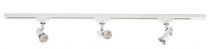 COMETE - Rail 1 all.029 + 3 spots GU10 blanc, a/lpes LED 6W 3000K 500lm incl (0326)