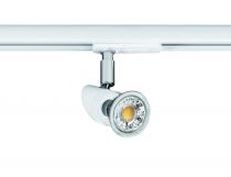 COMETE 029 - Spot Rail 1 all. 029 GU10, blanc, a/lpe LED 6W 3000K 500lm incl (1277)