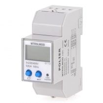 Compteur électrique modulaire tetra 5 ou 1 A (TC) MODBUS  simple tarif (MTR5LMOD)