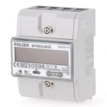 Compteur électrique modulaire tétra 80 A MODBUS  simple tarif Certifié MID (MTR80LMOD)