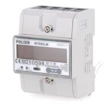 Compteur électrique modulaire tétra 80 A simple tarif Certifié MID (MTR80LM)