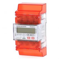 Compteur électrique modulaire triphasé/tétra 100 A double tarif Certifié MID (PRO380SDC)