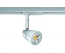 DIAM 029 - Spot Rail 1 all. 029 GU10, blanc, a/lpe LED 6W 3000K 500lm incl (0325)