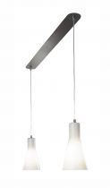 DIANA 140 - Suspension double E27, Ø140mm, verre opale, lampe non incl. (4177)