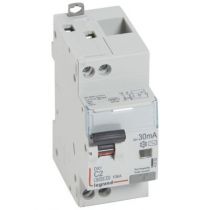 Disjoncteur diff DX³ 6000 -vis/vis-U+N 230V~- 2 A - type AC 30 mA-10 kA courbe C - 2M (410782)