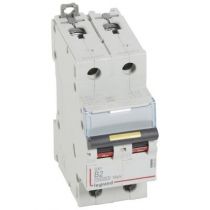 Disjoncteur DX³ 10000-vis/vis-2P-230/400V~-2A-16kA-courbe B - 2M (408953)