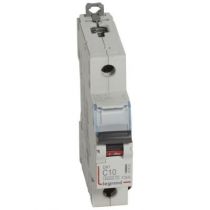 Disjoncteur DX³ 6000 - vis/vis - 1P - 230/400V~ - 10A - 10kA - courbe C - 1M (407652)