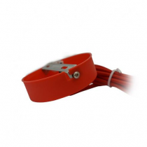 douille e27 silicon + cable 2 m rouge (5004)