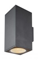 ENOLA, applique extérieure, carré, L, anthracite, LED, 53W, 3000K/4000K, IP65, up/down (1003438)