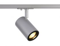 ENOLA B TRACK, spot pour rail 1 allumage, intérieur, gris argent/noir, GU10/QPAR51, 50W max (1002113)