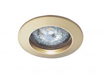 FIXO -12 - Encastré GU5,3, rond, fixe, doré, lampe non incl. (4855)