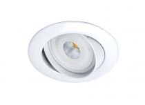 GALAXY - Encastré GU10, rond, basc., blanc, a/lpe LED 6W 2700K 460lm incl. (5205)