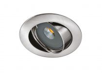 GALAXY - Encastré GU10, rond, basc., nickel, a/lpe LED 6W 4000K 480lm incl. (5239)