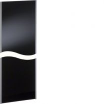 Goulotte design 35x220 mm, noir brillant, L=2500mm (DSK50L25F20)