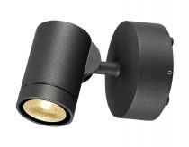 HELIA, applique et plafonnier extérieur, simple, anthracite, LED, 8W, 3000K, IP55, variable Triac (233245)