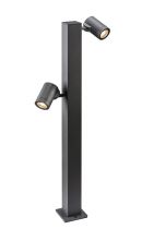 HELIA, borne extérieure, double, anthracite, LED, 16W, 3000K, IP55, variable Triac (1002200)