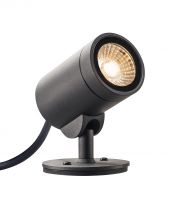 HELIA SPOT S, projecteur extérieur, simple, anthracite, LED, 8W, 3000K, IP55, variable Triac (1000735)