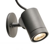 HELIA SPOT S, projecteur extérieur, simple, anthracite, LED, 8W, 3000K, IP55, variable Triac (1000735)