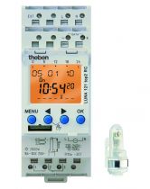 Interrupteur crépusculaire 12v-24v uc 1 à 100000 lux prog 7 j regl num cel sail (1214100)