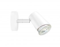 JUDY 01-Spot sur patère GU10, orient., a/lpe LED 5,5W 3000K 410lm dimmable incl. (4148)