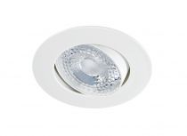 K8 - Encastré, basc. 20°, blanc, LED intég. 8W 3000K 680lm, UGR <22, dimmable (50534)