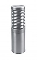 KADO - Borne Ext. IP65 IK07, inox, E27 100W max., lampe non incl., haut. 44,5cm (1675)