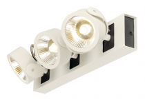 KALU, applique et plafonnier intérieur, triple, blanc/noir, LED, 47W, 3000K, variable Triac (1000132)