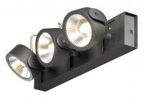 KALU, applique et plafonnier intérieur, triple, noir, LED, 47W, 3000K, variable Triac (1000131)