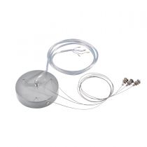 Kit de suspension 1,5m, gris argent (135254)