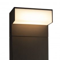 L-LINE OUT 80, borne extérieure, horizontal, anthracite, LED, 7W, 3000/4000K, interrupteur CCT, IP65 (1003538)