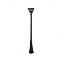 lampadaire led 10w 230v 3000°k anthracite ip54 (7050)