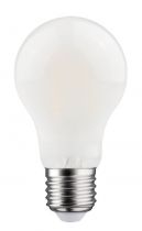 Lampe standard A60 Filament LED E27 12W 3000K 1521lm, Cl.énerg.E, 15000H, opale, dimmable (20048)