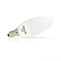 led   6 w  flamme e14 6000 k ceramic depoli blister (74894)