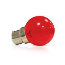 led 1w bulb b22 rouge boite (7642)